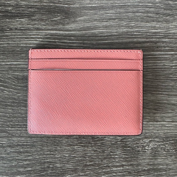 Kate Spade Madison Saffiano Leather Card Holder in Terracotta - Picture 2 of 3